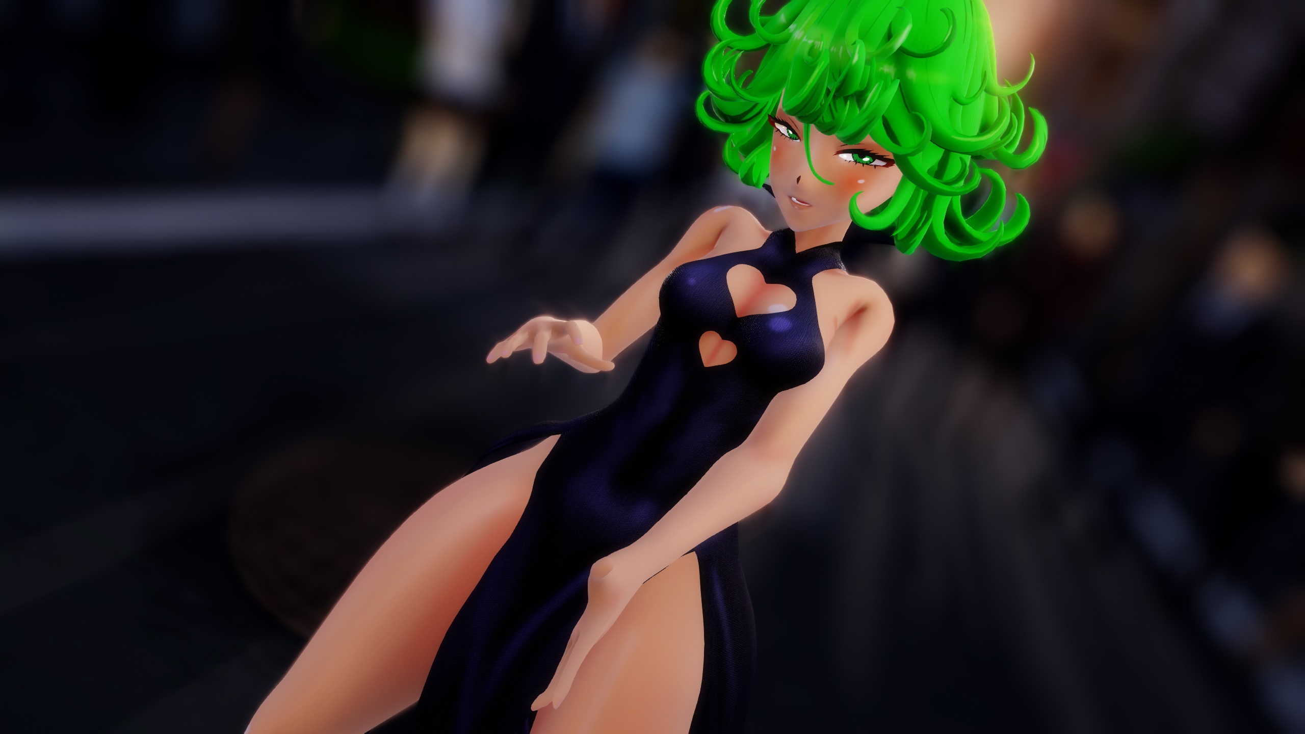 MMD - 【R-18 MMD】 Futanari Dance - Tatsumaki