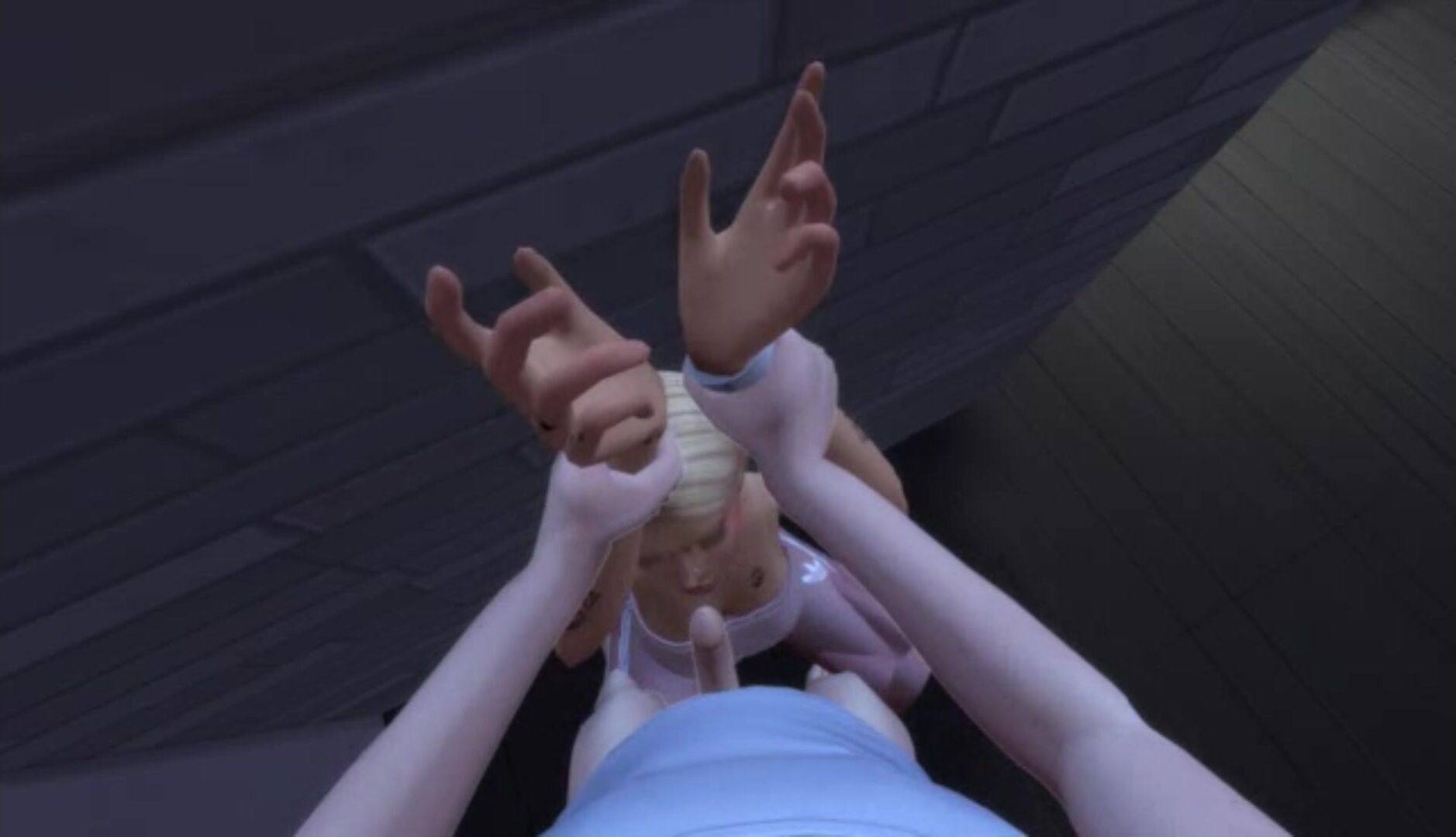 3D - Blonde bitch fucked
