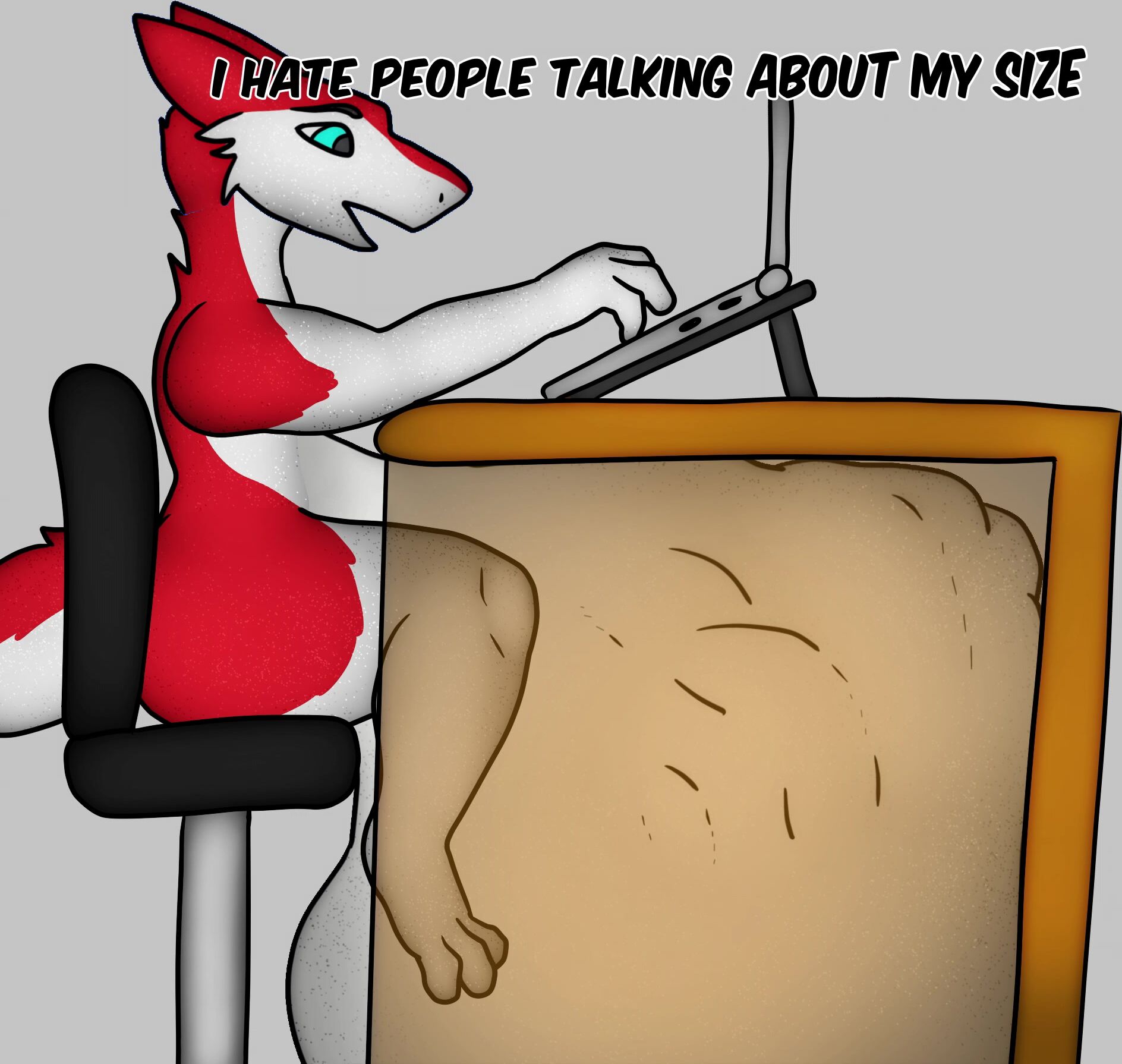2D - dont call your boss of little [CW:Vore]